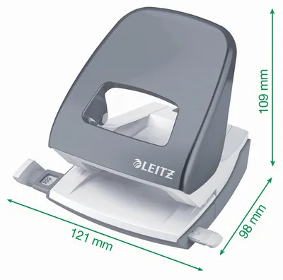 Produktbild von Leitz NeXXt WOW, 30 Blätter, Pink, Weiß, Metall, Kunststoff, 8 cm, 5,5 mm, A4, A5, A6, Folio, US-Quart, 8 x 8 x 8 cm
