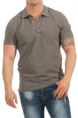 Produktbild von Mivaro Herren Poloshirt einfarbig – Polo Shirt aus 100 % Baumwolle, Regular Fit, Kurzarm, atmungsaktiv, pflegeleicht, bis 5XL, Basic für Alltag & Arbeit