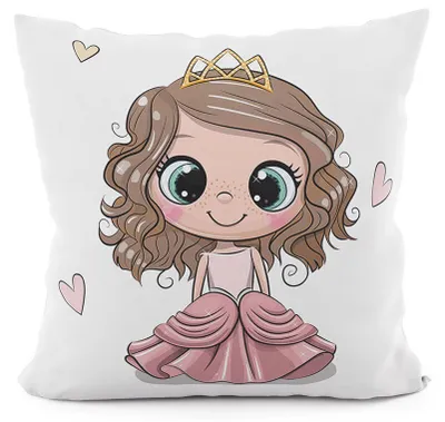 Produktbild von Kissenbezug 40x40 Dekorativer Samt Prinzessin