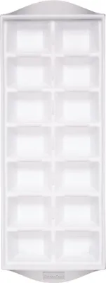 Image de KitchenCraft Bac à glaçons réutilisable avec Easy Mould Release of plastique, 32 x 12 cm - 14 cubes