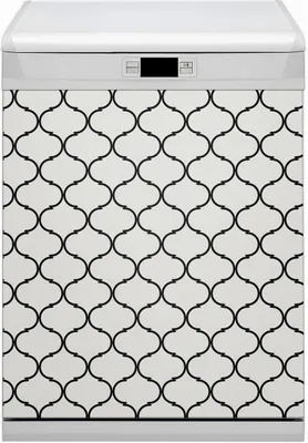 Produktbild von Magnet für Spülmaschine Abwaschbar 60x80 cm Magnet für Spülmaschine Magnetmatte Nachbildung - Marokkanisches Muster