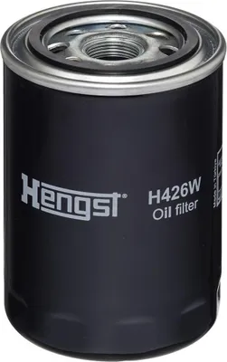 Image de Filtre à huile à visser 143 mm HENGST FILTER, notamment pour JOHN DEERE Série 5