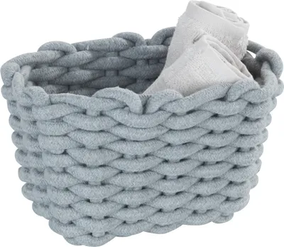 Zdjęcie produktu dla Koszyk do przechowywania WENKO Pudełko do przechowywania TIA S Pudełko organizacyjne Koszyk Uchwyt do przenoszenia
