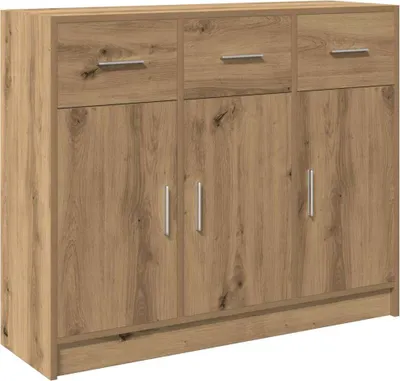 Produktbild von Sideboard Artisan-Eiche 91x28x75 cm Holzwerkstoff