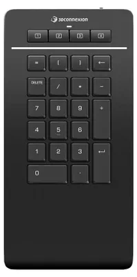 Obrázek produktu pro 3Dconnexion Numpad Pro, Bluetooth/USB/RF Wireless, 1,5 m, Černá