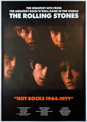 Zdjęcie produktu dla The Rolling Stones - Hot Rocks 1964-1971 - Plakat - 60x91 cm