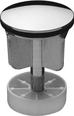 Produktbild von ASW Waschtisch Excenterstopfen Ablaufgarnitur 1 1/4" 100092 Waschbecken, Stöpsel, Stopfen, verchromt