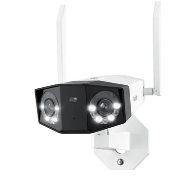 Obrázok produktu pre IP kamera REOLINK DUO 2 WIFI bezdrôtová WiFi s batériou a duálnym objektívom Biela