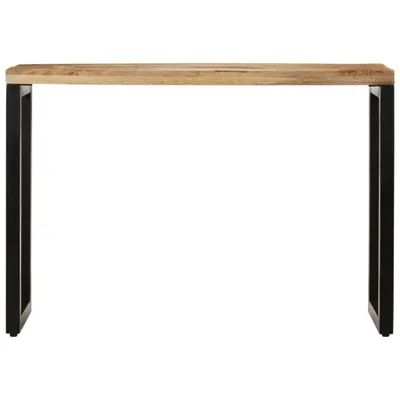 Immagine prodotto di Tavolo Consolle 110x35x76 cm in Legno Grezzo Massello di Mango