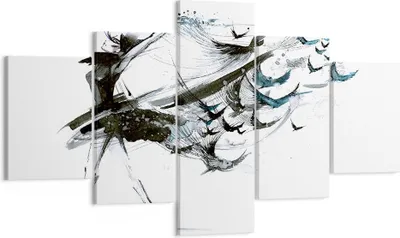 Produktbild von Bild auf Leinwand - Leinwandbild - Tanz eine Frau Ballett Aktivität - 125x70cm - Wand Bild - Wanddeko - Leinwanddruck - Bilder - Kunstdruck - Leinwand bilder - Wandkunst - EA125x70-3078