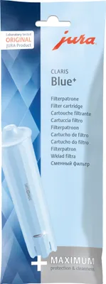 Obrázek produktu pro JURA CLARIS Blue+, Vodní filtr, Jura, A1, A7, A9, ENA 7, ENA 9, ENA micro 1, ENA micro 5, ENA micro 8, ENA micro 9, ENA micro 90, ENA..., 40000 ml, 1 kusů, 89 mm