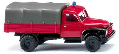 Zdjęcie produktu dla Wiking 034505, Model wozu strażackiego, Zestaw montażowy, 1:87, Hanomag L 28, Każda płeć, 1 szt.