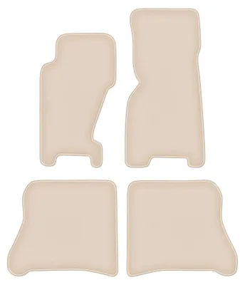 Image de Tapis de sol en moquette pour Jeep Grand Cherokee WJ 1998-2004 (tout-terrain) – jeu 4 pièces, beiges, sur mesure – Wielganizator FORTUNA