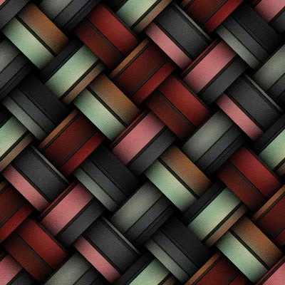 Image de OUTDOOR DECOSTOFFE OXFORD - Motif 3D-Zopf 2