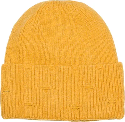 Produktbild von styleBREAKER Uni Strickmütze mit Rippenmuster und Rissen im Destroyed Look, Thermo-Fleece Innenfutter, Beanie 04024191