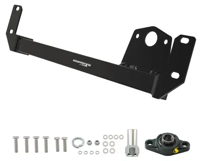 Productafbeelding van Stuurinrichting stabilisator bevestiging, inclusief lagers, voor Dodge Ram 1500 4WD, modeljaren 1994-2002