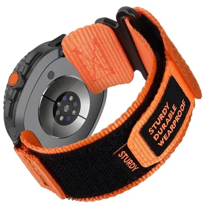 Produktbild von Nylon-Armband für Samsung Galaxy Watch 8 Classic - Sportloop - Ersatzarmband - OB