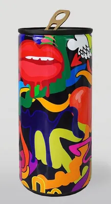 Produktbild von Casa Padrino XXL Deko Getränkedose Bunt H. 120 cm