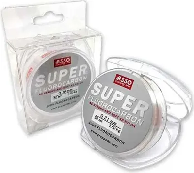 Immagine prodotto di Asso Super 50 M Flurocarbon Trasparente 0,170 mm Trasparente 0,170 mm