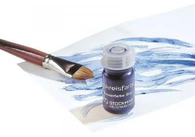 Produktbild von Stockmar Aquarellfarbe Spielzeug 50 ml Kreisgelb für Kinder