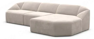 Produktbild von Stoff Ecksofa Cabrera L-Form Kurz