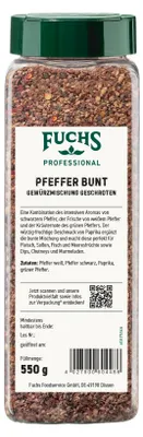 Image de Fuchs Professional Mélange d'épices au poivre épicé 550g