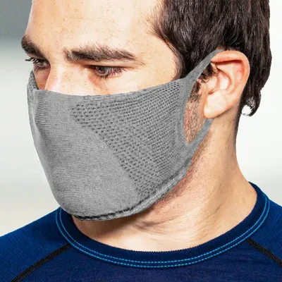 Produktbild von TRERE Social Mask Sportmaske Mund-Nasen-Bedeckung grey XS
