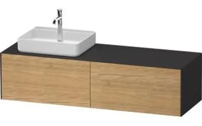 Produktbild von DURAVIT WT4864LH5580000 Konsolen-WTU wh White Tulip 550x1300x