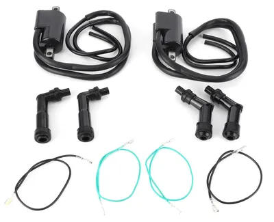 Zdjęcie produktu dla Cewka zapłonowa, zestaw nasadek świec zapłonowych 30510333013 Pasuje do modeli Honda CB350F, CB400F, CB500, CB550