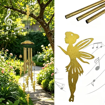 Image de Solidchoice - Mobile à vent décoratif pour jardin, avec motif animal