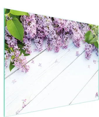 Obrázok produktu pre Sklenená doska na krájanie 52x40 lila