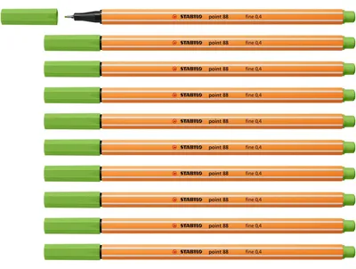 Image de STABILO point 88 stylo fin Vert 1 pièce(s)