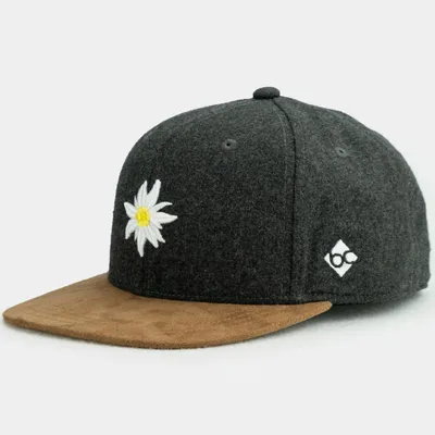 Produktbild von Bavarian Caps "Edelweiß Klassik" Snapback, braun, Gr. Einheitsgröße