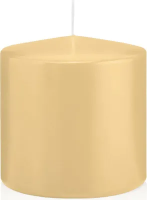 Produktbild von Wiedemann Stumpenkerzen Champagner 100 x Ø 98 mm, 6 Stück