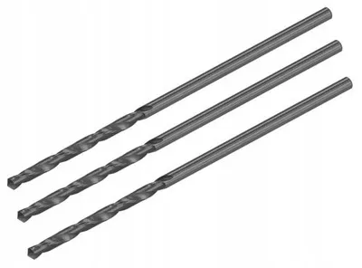 Obrázek produktu pro Kotarbau Sada 3x Vrtáky do kovu 1,9 mm HSS Rychlořezná ocel