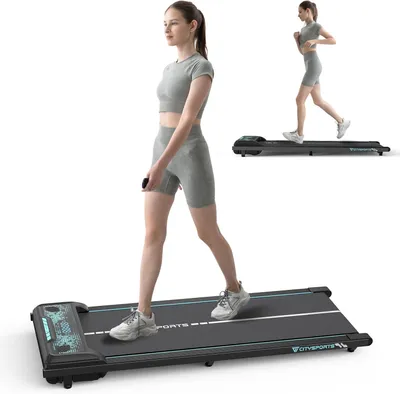 Produktbild von CITYSPORTS Laufband | Elektrisches Laufband für zuhause mit Fernbedienung Bluetooth LED Dispaly,1-6KM/H,für den Heimgebrauch oder im Büro