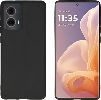 Zdjęcie produktu dla imoshion Colour Backcover dla Motorola Moto G85 - Czarny