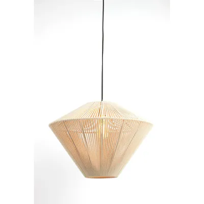 Productafbeelding van Hanglamp japandi Felida Ø 56cm crème