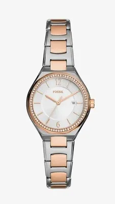 Produktbild von Fossil BQ3955 Eevie Damen Armbanduhr 30mm 3-Zeiger-Werk Datum Edelstahl