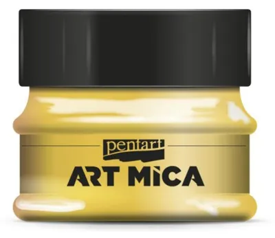 Imagen del producto de Polvo mineral ART MICA PENTART, 9 g, dorado brillante