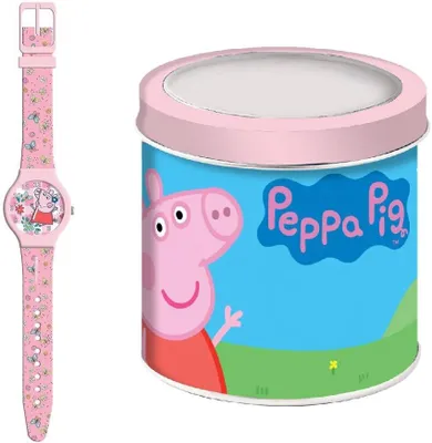 Produktbild von KID WATCH Modell: PEPPA WURF - Blechdose