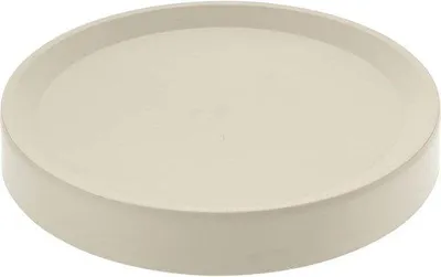Zdjęcie produktu dla Plastikowy wałek do kwiatów do ogrodu i domu, 25,5 cm, szary