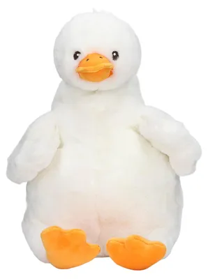 Image de Canard en peluche, doudou, jolie poupée toute douce pour la maison ou la chambre d'enfant, 45 cm