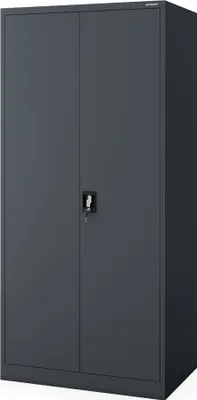 Produktbild von Abschließbarer Aktenschrank JAN H D600 900 x 1950 x 600 mm anthrazit
