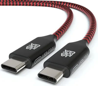 Produktbild von 1,8m USB C Kabel 3.1 Typ C zu Typ C PD Schnell Ladekabel Samsung Huawei Apple