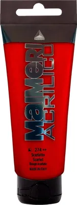 Immagine prodotto di Maimeri Acrilico Colore acrilico Scarlet 274 75 ml 1 pz.