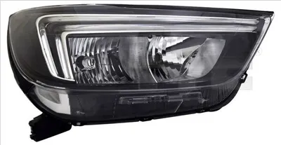 Produktbild von Scheinwerfer Links für Rechtsverkehr mit Elektromotor H7/HB3 Tagfahrlicht LED