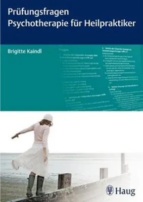 Produktbild von Prüfungsfragen Psychotherapie für Heilpraktiker
