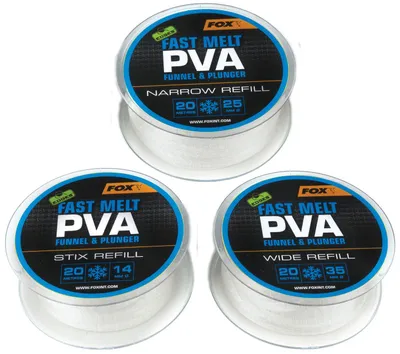Produktbild von Fox Edges PVA Mesh refill Fast Melt 20m - wasserlösliches PVA-Netz, Größe:14mm Stix