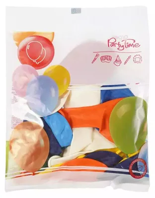Produktbild von Pastellfarbene Ballons, 24 cm Durchmesser, 15 Stück